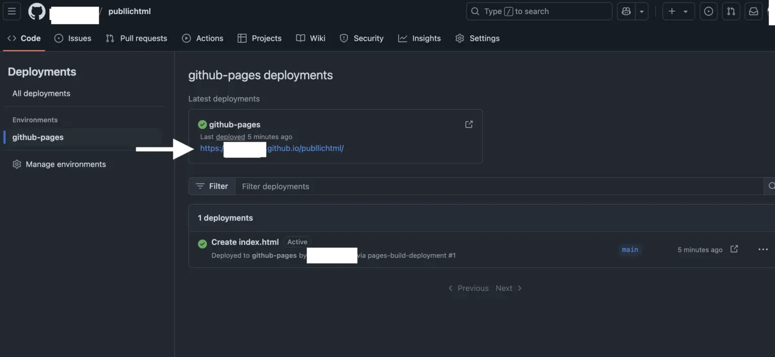github page is live